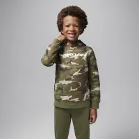 Nike Jordan Little дитячі MVP Camo Fleece 2-Piece Pullover Толстовка з капюшоном комплект колір зелений