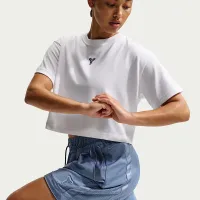 Nike Kobe женская Dri-FIT Cropped баскетбольные футболка цвет белый
