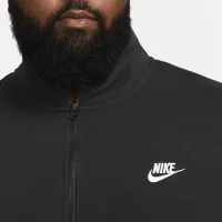 Nike Sportswear Club чоловічі Brushed-Back 1/2-Zip Pullover колір чорний