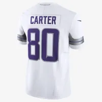 Cris Carter Minnesota Vikings мужские Nike Dri-FIT NFL Limited Football Jersey цвет белый