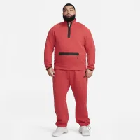 Nike Sportswear Tech Fleece мужские 1/2-Zip свитшот цвет красный