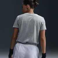 Nike Swoosh жіноча Weightlifting футболка колір сірий