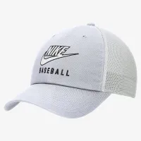 Nike Club Unstructuколір червоний Baseball Swoosh Trucker Cap колір білий