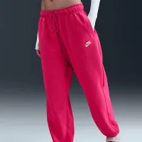 Nike Sportswear Club Fleece женская Mid-Rise оверсайз Sweatpants Pink