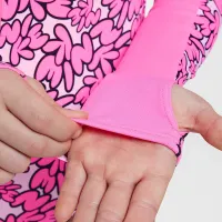 Nike Swim Big дитячі (Girls') Long-Sleeve One-Piece Pink