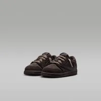 Nike Jordan 1 Low x Travis Scott Baby/Toddler Кросівки колір коричневий