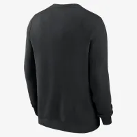 Iowa Hawkeyes Arched Seal чоловічі Nike College Pullover Crew колір чорний