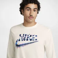 Nike Sportswear Club Long-Sleeve футболка колір білий