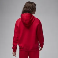 Nike Jordan Brooklyn Fleece женская Pullover Толстовка с капюшоном цвет красный