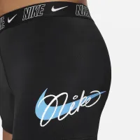 Nike Swim Big дитячі (Girls') Racerback Bikini & шорти комплект колір чорний