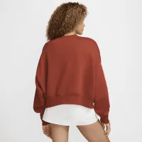 Nike Sportswear Phoenix Fleece женская Over-оверсайз Crew-Neck Graphic свитшот Orange