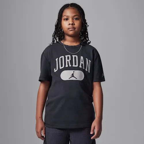 Nike Jordan Big детские Elevate Wash футболка цвет черный