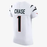 Ja'Marr Chase Cincinnati Bengals чоловічі Nike Dri-FIT NFL Elite Football Jersey колір білий