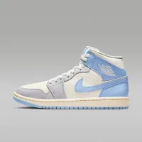 Nike Air Jordan 1 Mid женская Кроссовки синий