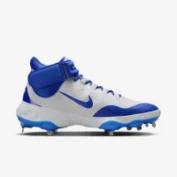 Nike Alpha Huarache Elite 4 Mid чоловічі бейсбольні бутси колір білий