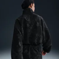 Nike Sportswear Collection женская оверсайз Jacquard Track Куртка цвет черный