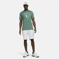 Nike мужские для гольфа футболка цвет зеленый