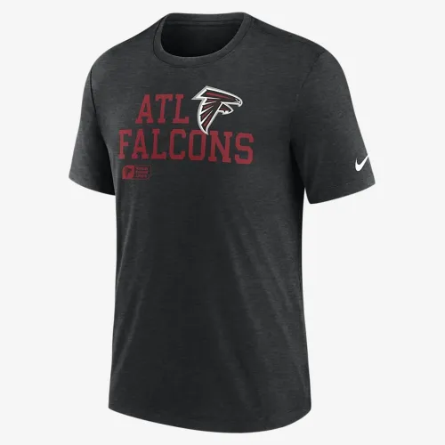 Atlanta Falcons Overlap Lockup мужские Nike NFL футболка цвет черный