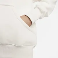 Nike Sportswear Phoenix Fleece женская оверсайз Pullover Толстовка с капюшоном цвет коричневый