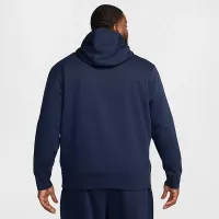 Nike Club мужские Fleece Pullover Толстовка с капюшоном синий