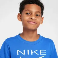 Nike Sportswear Big детские футболка синий
