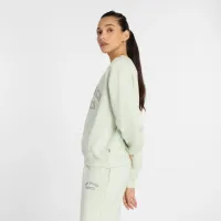 Кофта/футболка New Balance WT43516NUM - зеленая