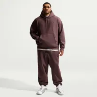Nike Solo Swoosh чоловічі Pullover Толстовка з капюшоном колір фіолетовий