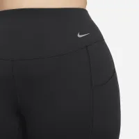 Nike Universa жіноча Medium-Support З високою талією Full-Length лосіни з кишенями(великі розміри) колір чорний