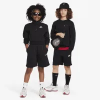 Nike Sportswear Club Fleece Big детские French Terry шорты цвет черный
