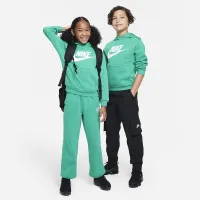 Nike Sportswear Club Fleece Big дитячі Толстовка з капюшоном колір зелений