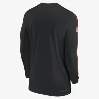 Cincinnati Bengals Sideline Coach чоловічі Nike Dri-FIT NFL Long-Sleeve Top колір чорний