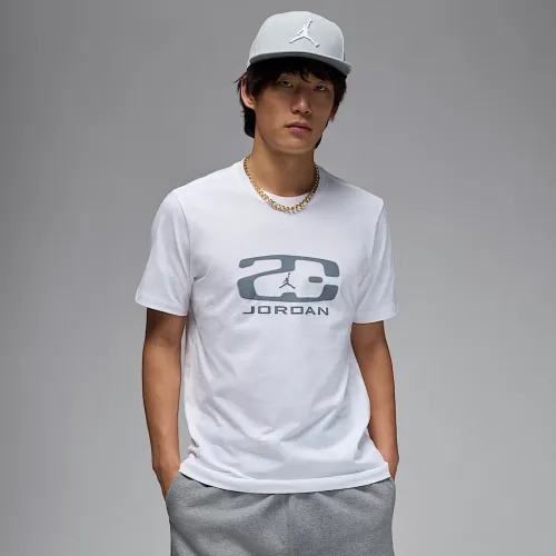 Nike Jordan Flight Essentials чоловічі футболка колір білий