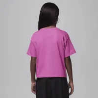 Nike Jordan Essentials Big детские футболка Pink