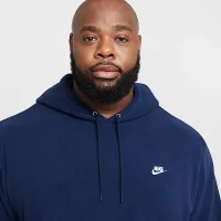 Nike Club мужские Winterized Pullover Толстовка с капюшоном синий