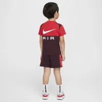 Nike Air Toddler 2-Piece Fleece шорти комплект колір червоний