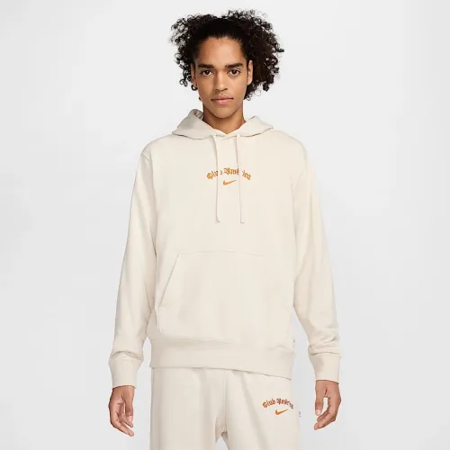 Club Америка Club Special Edition мужские Nike Soccer French Terry Pullover Толстовка с капюшоном цвет коричневый