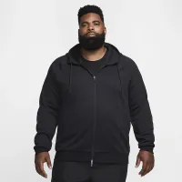 Nike Primary Fleece чоловічі Dri-FIT UV Full-Zip Performance Толстовка з капюшоном колір чорний