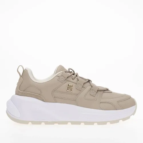 Кроссовки Tommy Hilfiger Premium Runner FW0FW07340-ABO - Бежевый