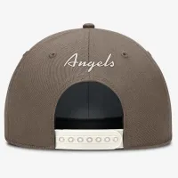 Los Angeles Angels Rise мужские Nike Dri-FIT MLB Adjustable Hat цвет коричневый