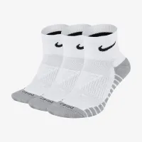 Nike Everyday Max Cushioned тренувальні Ankle шкарпетки (3 пар) колір білий