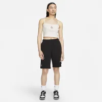 Nike SB N7 жіноча Ribbed Crop Top колір білий