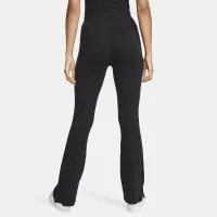 Nike Sportswear Chill Knit женская Tight Mini-Rib Flaцвет красный лосины цвет черный