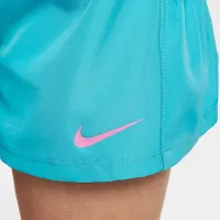 Nike Dri-FIT Sunny Swoosh Little дитячі Tank and шорти комплект колір зелений