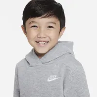 Nike Sportswear Club Fleece Toddler Pullover Толстовка з капюшоном колір сірий
