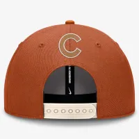 Chicago Cubs Rise Dunk мужские Nike Dri-FIT MLB Adjustable Hat цвет коричневый
