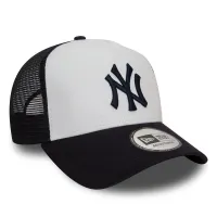 Шапка New Era Team Block Trucker New York Yankees 12380796 - белый Черная