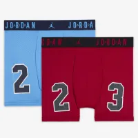 Nike Jordan Flight Big дитячі Mesh Jersey труси (2 пари) колір червоний