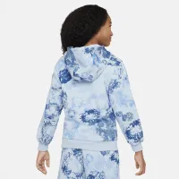 Nike Sportswear Club Fleece Big детские Pullover Толстовка с капюшоном синий