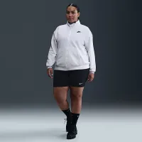 Nike Sportswear Club Fleece жіноча Loose Track Куртка (великі розміри) колір коричневий