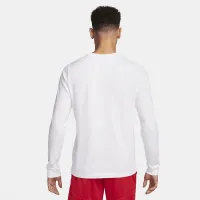 Nike LeBron мужские Long-Sleeve футболка цвет белый